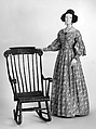 Morning dress, silk, American